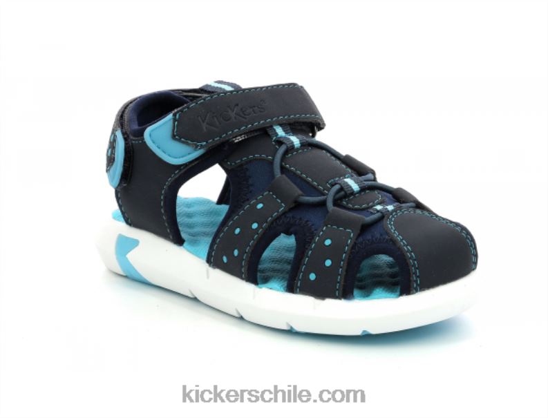 Kickers jumange azul oscuro 4PZ0T504 niños