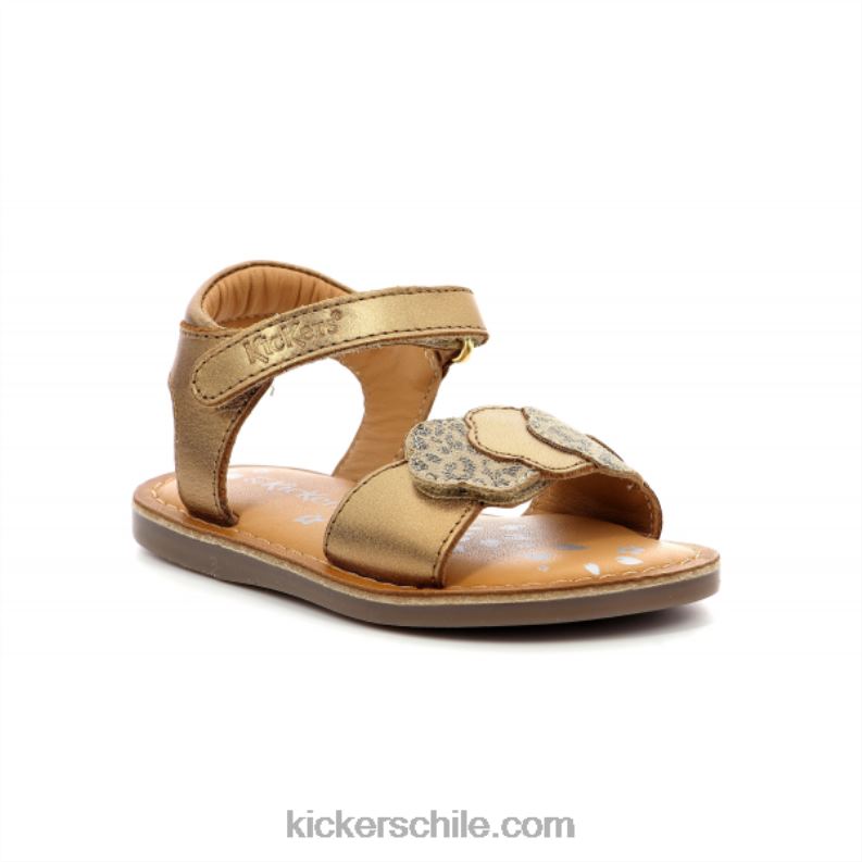 Kickers leopardo de bronce dyastar 4PZ0T685 niños