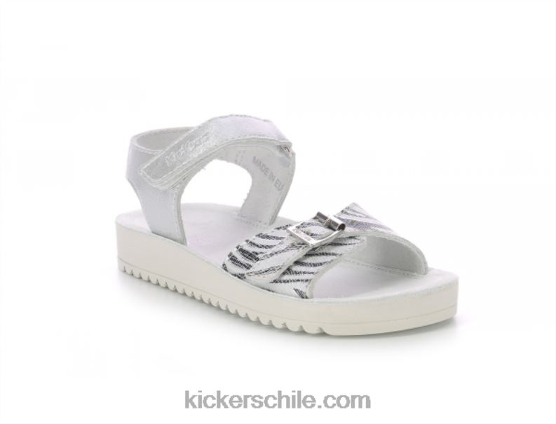 Kickers odyssa plata cebra 4PZ0T635 niños