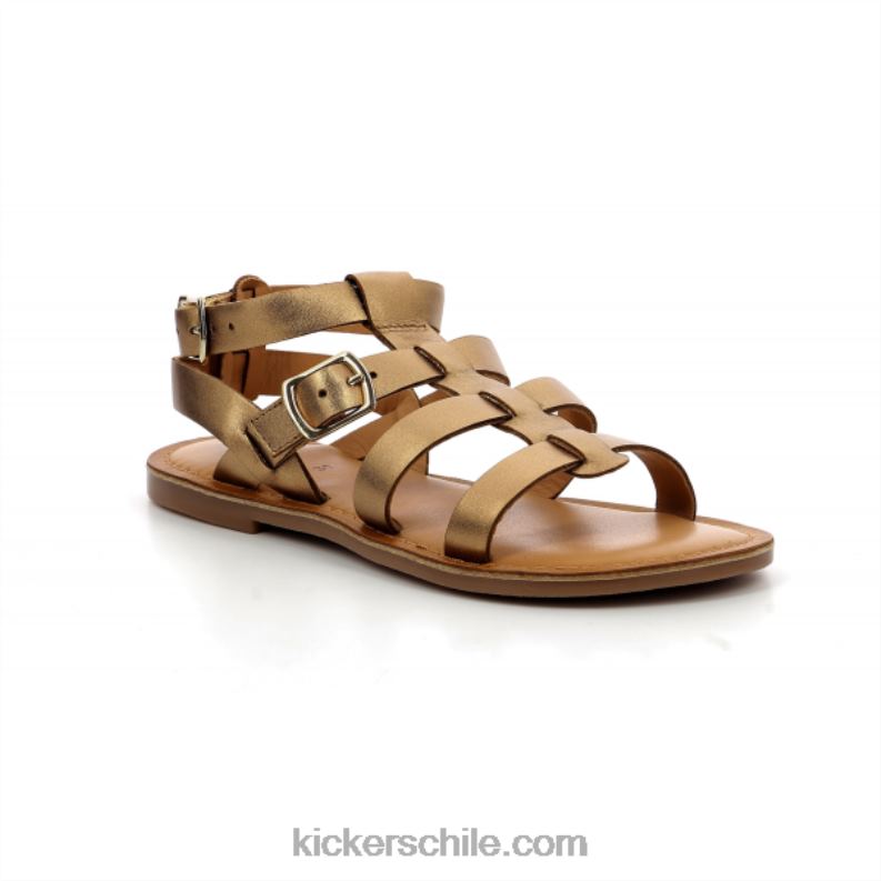 Kickers patada de bronce aturdido 4PZ0T711 niños