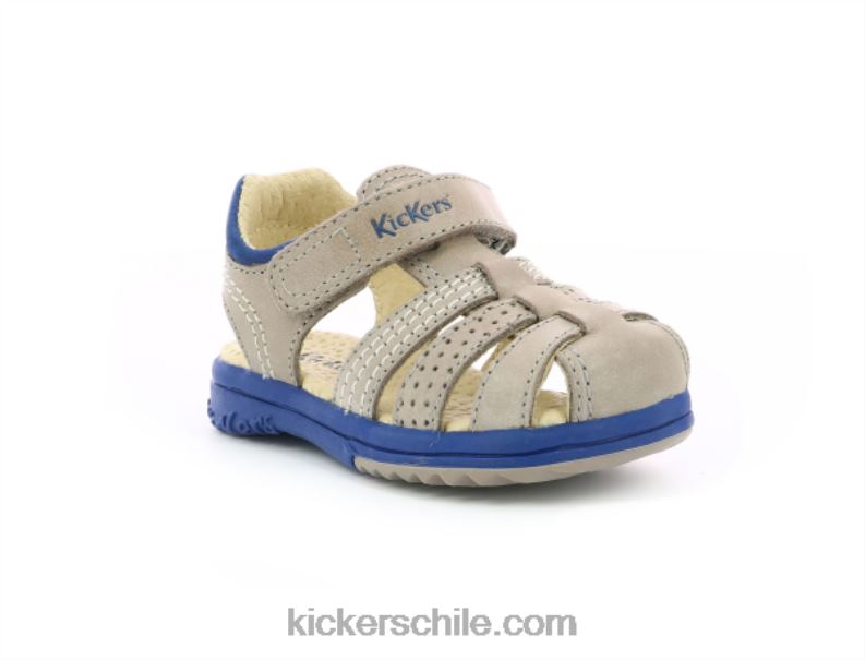 Kickers platino gris azul 4PZ0T707 niños