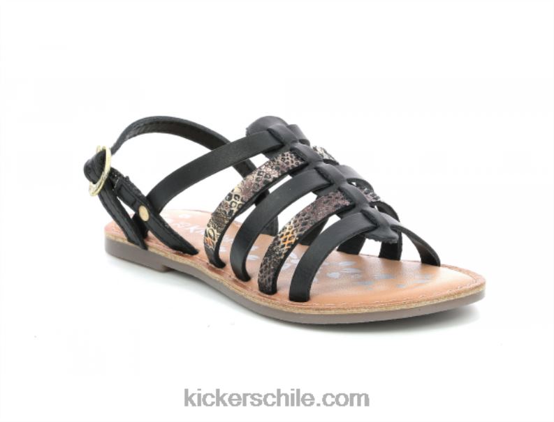 Kickers reptil negro dixon 4PZ0T602 niños