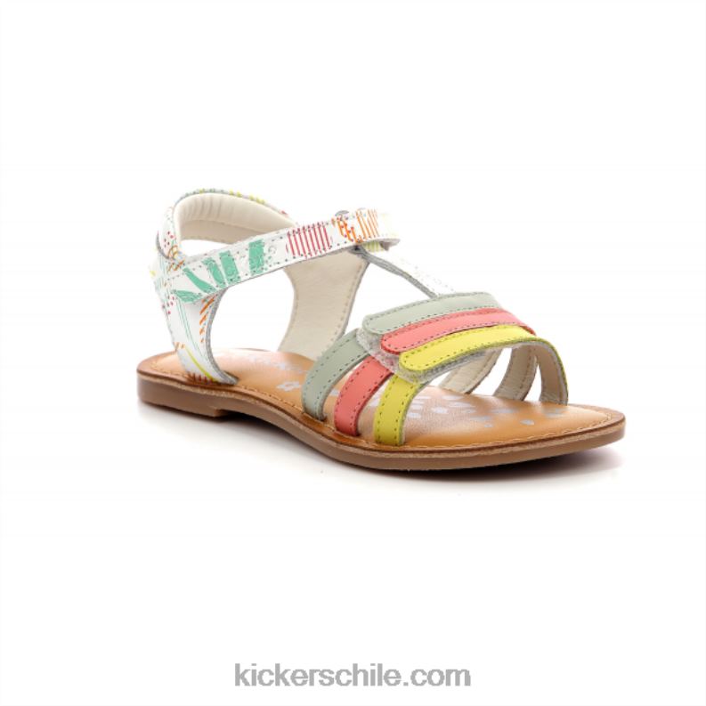 Kickers sol blanco diamanto 4PZ0T588 niños