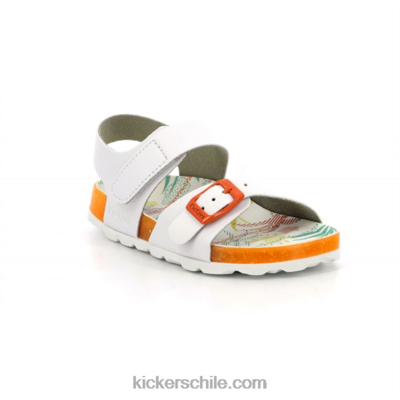 Kickers sol blanco hundido 4PZ0T655 niños