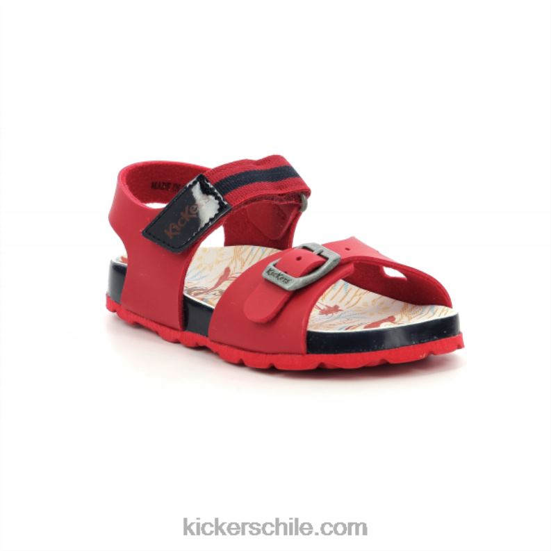 Kickers sostreet rojo azul marino surf 4PZ0T574 niños