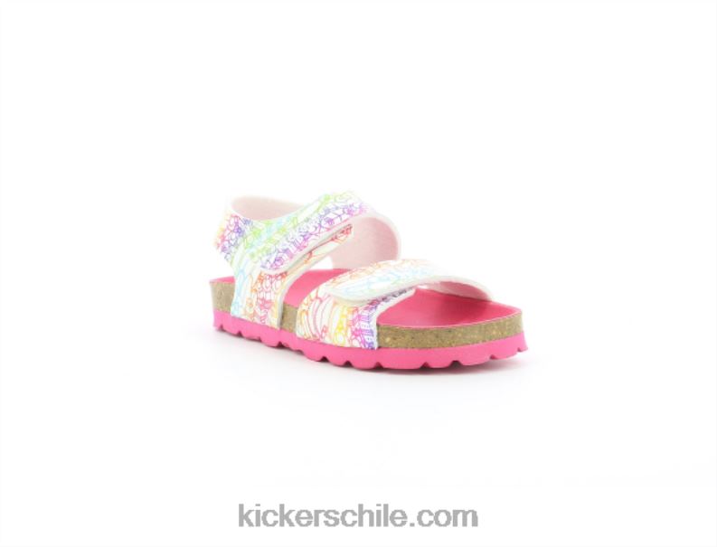 Kickers summerkro blanco multico étnico 4PZ0T755 niños