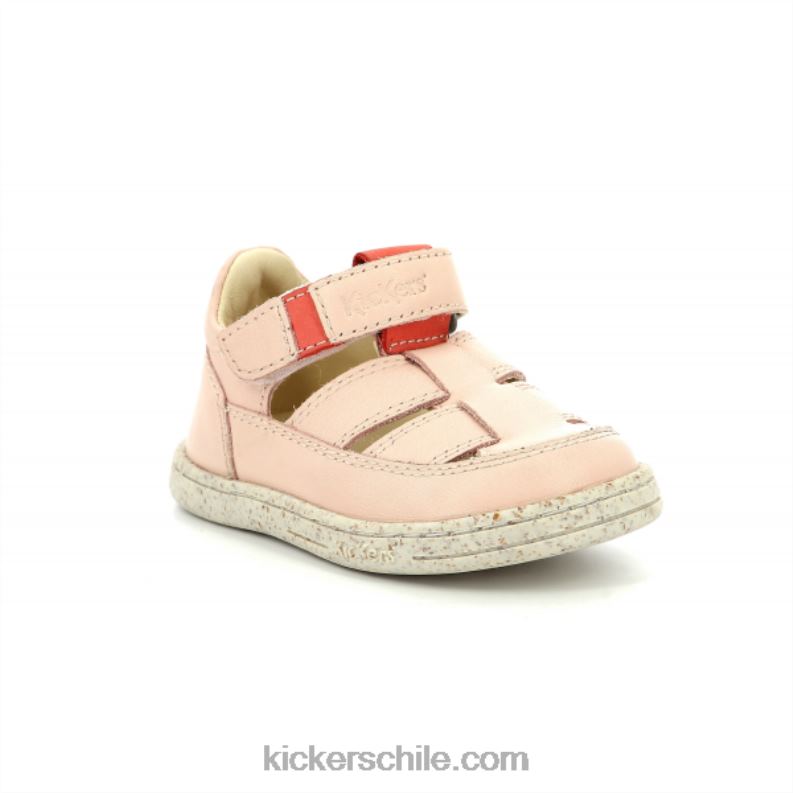 Kickers tractus rosa claro 4PZ0T538 niños