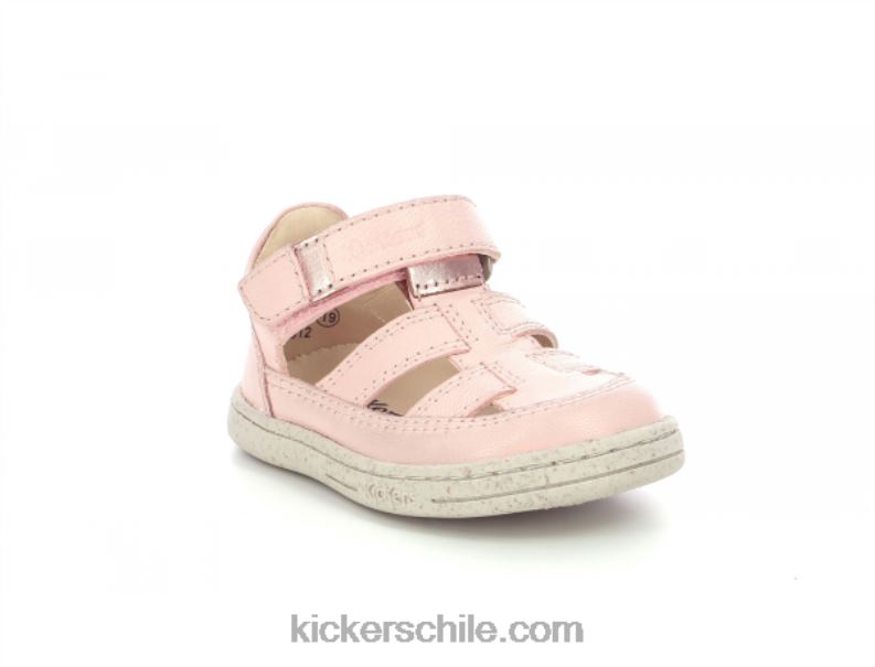 Kickers tractus rosa claro 4PZ0T627 niños