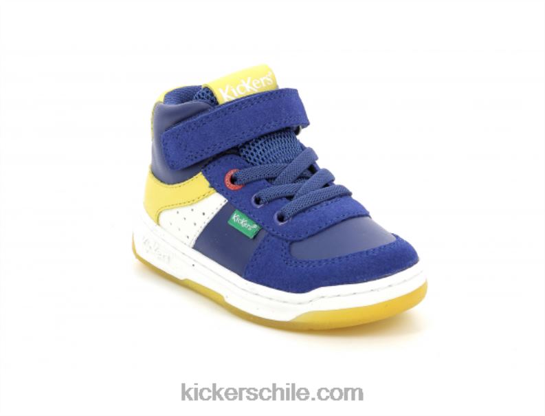 Kickers kickalien azul blanco amarillo 4PZ0T1009 niños