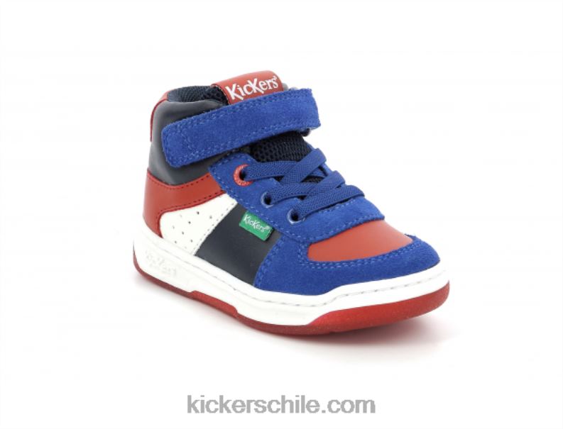 Kickers kickalien azul marino rojo 4PZ0T1006 niños