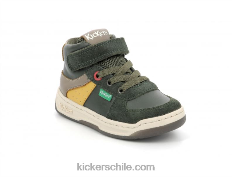 Kickers kickalien caqui amarillo topo 4PZ0T1007 niños