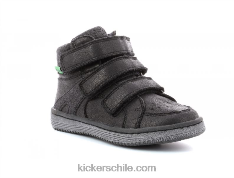 Kickers lohan negro brillante 4PZ0T949 niños