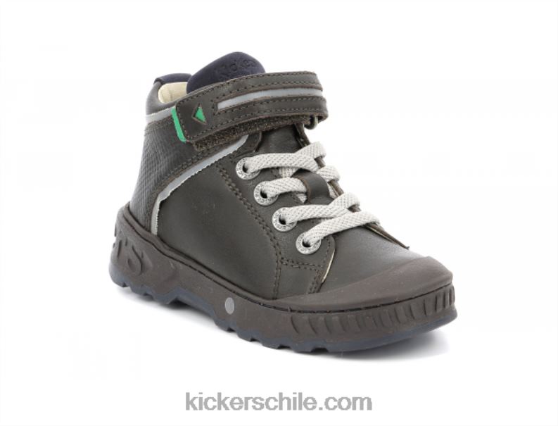 Kickers patada adolescente otro marrón 4PZ0T970 niños